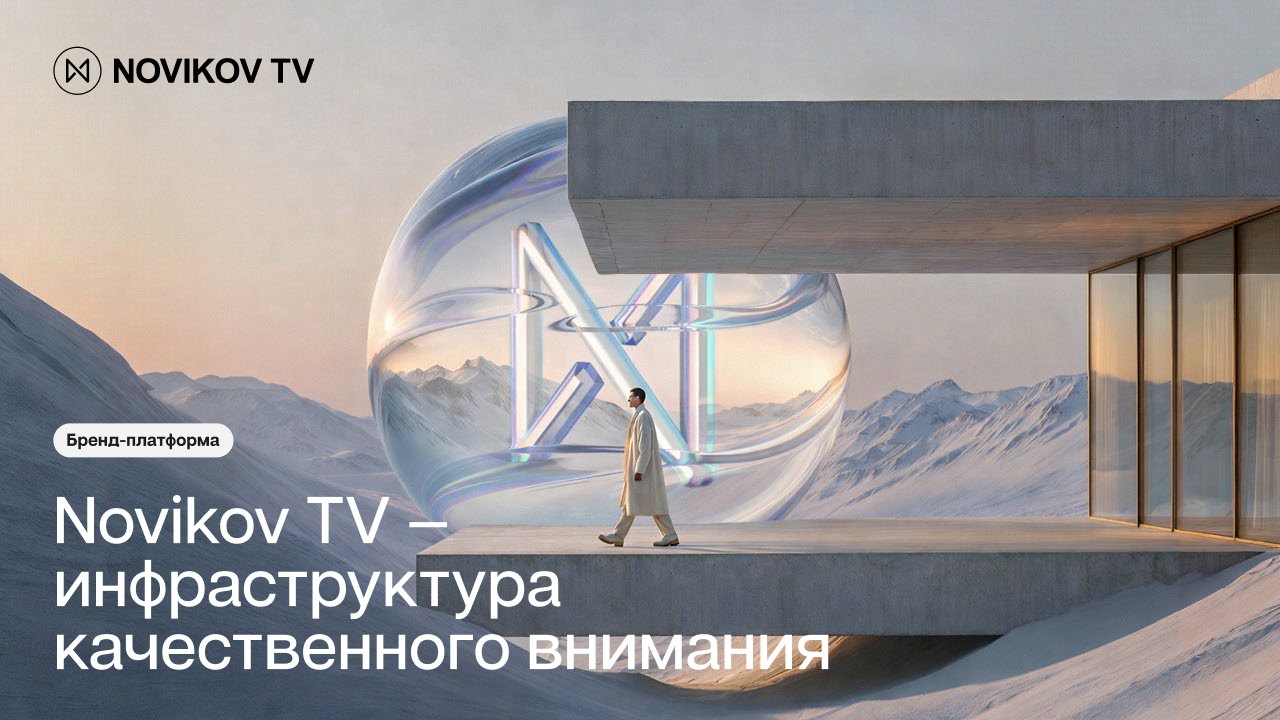 Novikov TV — инфраструктура качественного внимания